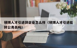 硕博人才引进到企业怎么样（硕博人才引进能转公务员吗）