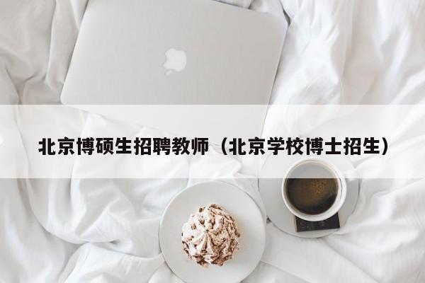 北京博硕生招聘教师（北京学校博士招生）-第1张图片-硕博招聘网